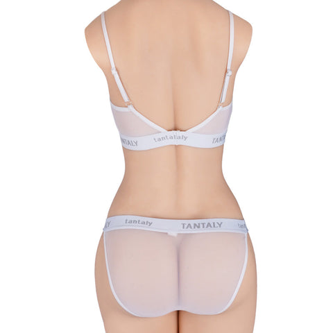 Tantaly Pure White Fitness Panties back