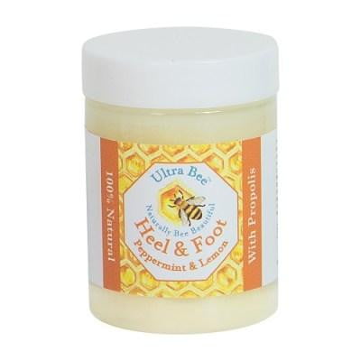 100% Natural Dry Rough Heel & Foot Balm Honey & Peppermint