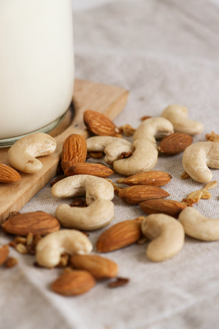 cashews and milk - bcaas - wayt nutrition