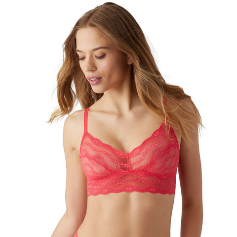 b.tempt'd Pink Yarrow Lace Kiss Bralette – CheapUndies