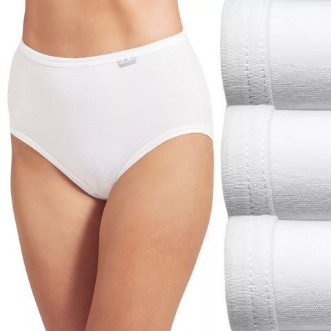 Jockey Women's Worry Free Period Underwear Briefs Beige S