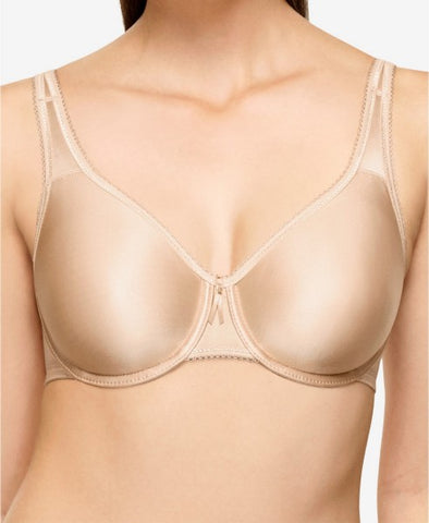 Wacoal Basic Beauty Spacer Underwire T-Shirt Bra in Cameo Pink FINAL SALE  NORMALLY $62 - Busted Bra Shop