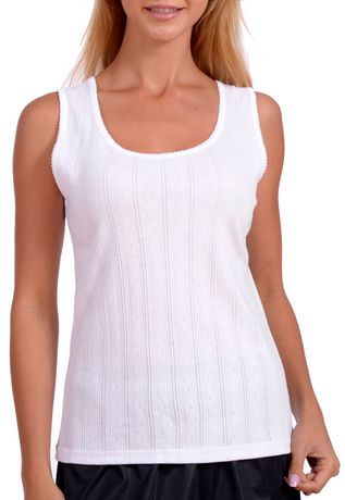 Camisole Celine White size 36 FR in Cotton - 42000821