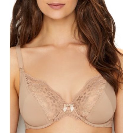 2022 New Models Olga® by Warner's® Sheer Leaves Lace Full-Figure  Full-Coverage Minimizer Bra 35519 Discount Online Sale At 50% Discount