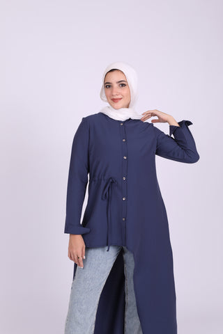 يشتري navy-blue Dress Shirt 3692