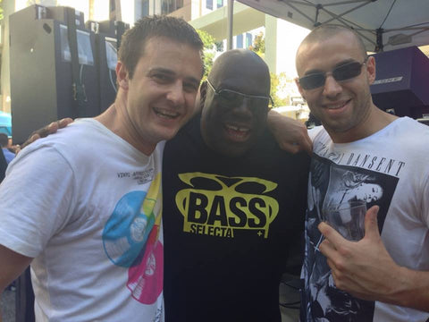 The DJ Revolution meets with Carl Cox
