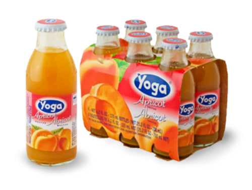 Yoga Juice Peach Nectar - 4.2 oz Bottles (6 Pack) – Delizioso Gourmet