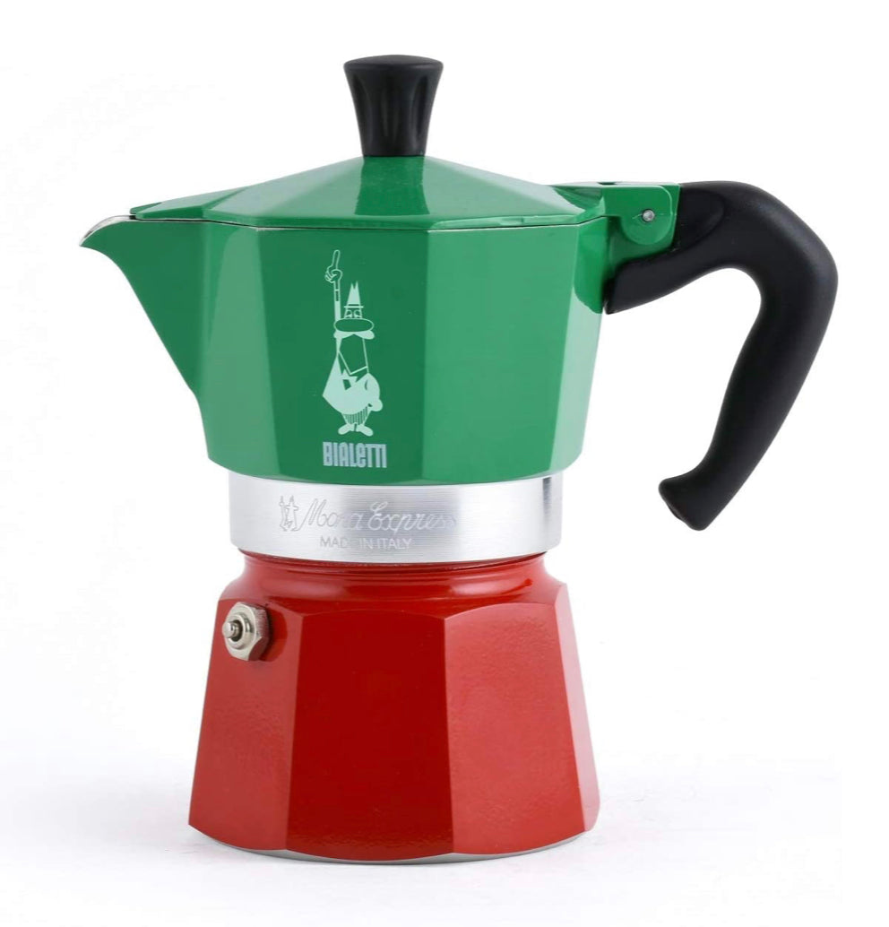 komen boezem Beeldhouwer Bialetti Moka Espresso 3-Cup Espresso Machine – Delizioso Gourmet