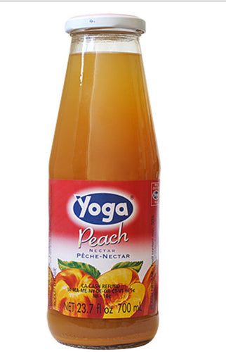 Yoga Juice Peach Nectar - 4.2 oz Bottles (6 Pack) – Delizioso Gourmet
