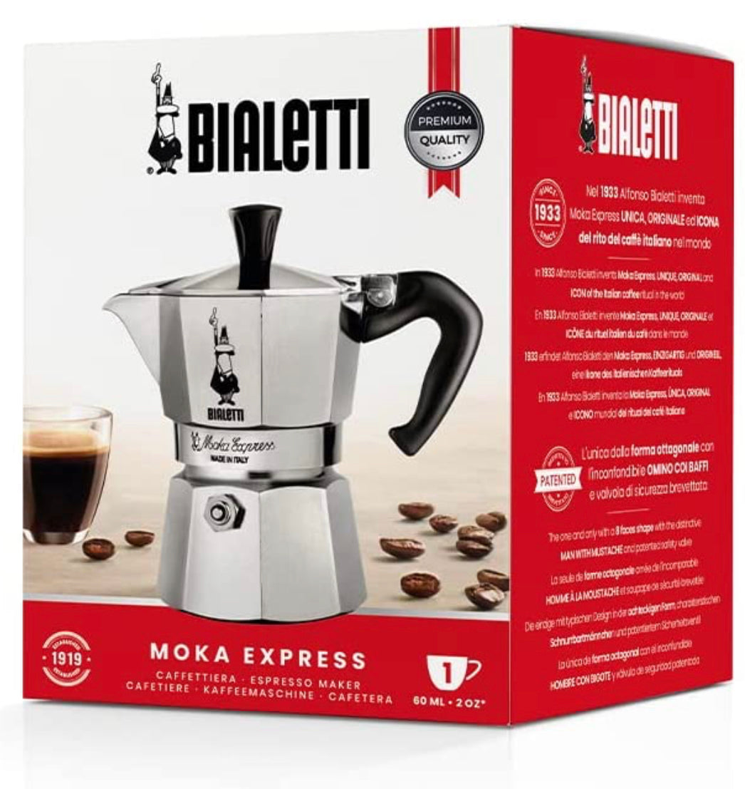 park worst Billy Goat Bialetti - Moka Express: Iconic Stovetop Espresso Maker, Moka Pot 1 Cu –  Delizioso Gourmet