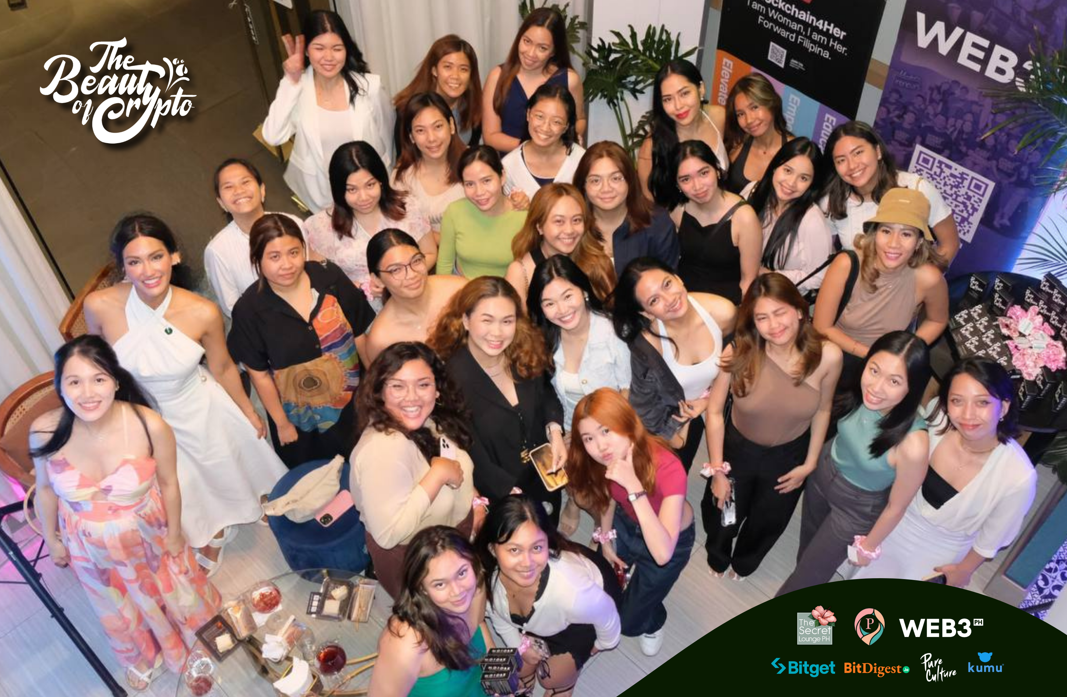 attendees of web3ph beauty of crypto