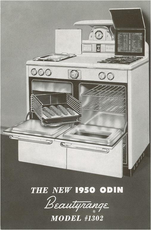 AC-303 1950 Gas Range - Vintage Image