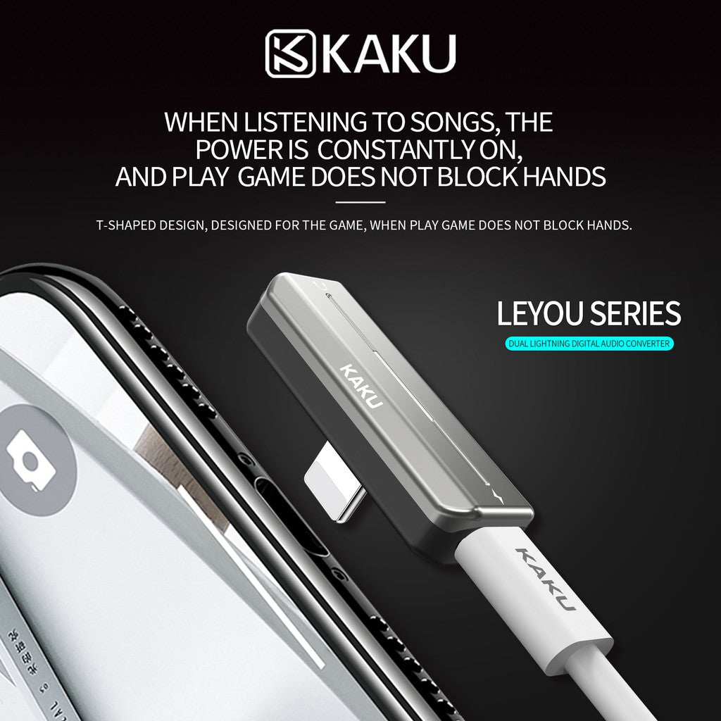 Mobile Accessories-IKAKU KAKU Leyou Lightning/Dual Lightning Digital A –  Maxbuy.lk