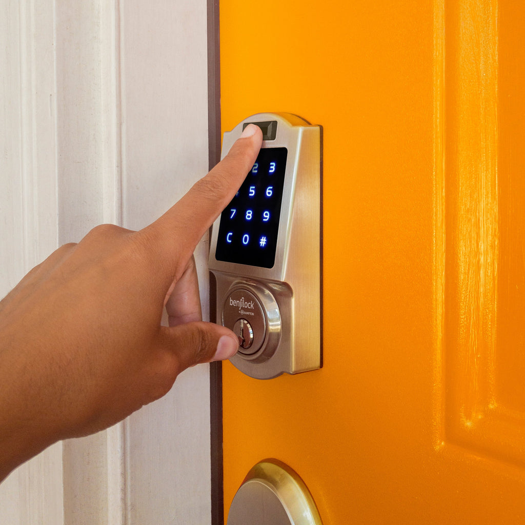 fingerprint deadbolt