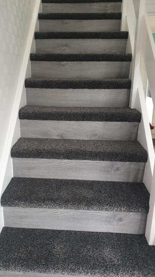 combination stairs finish option