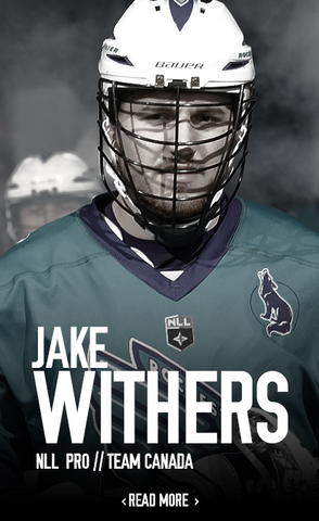 Jake Withers Pro Faceoff Canada Lacrosse Sponsor