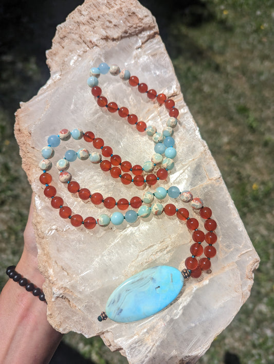 Fire and Ice Mala