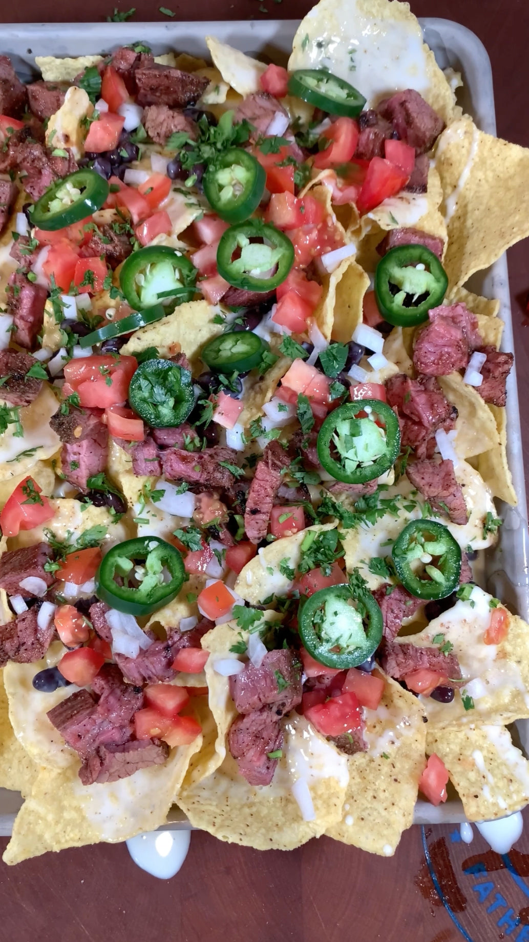 BetterFed Beef Grilled Steak Nachos with Certified ONYA Tri Tip game day appetizer