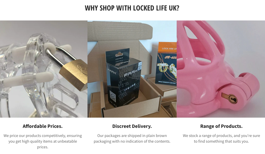 Locked Life UK - Affordable Chastity Cages