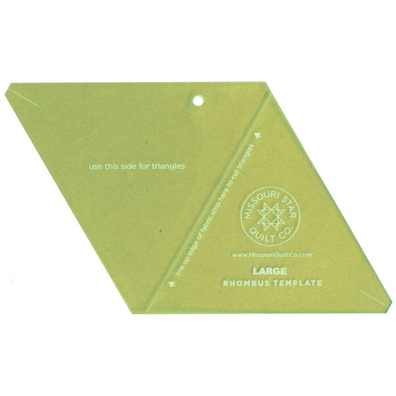 MSQC Large Rhombus Template