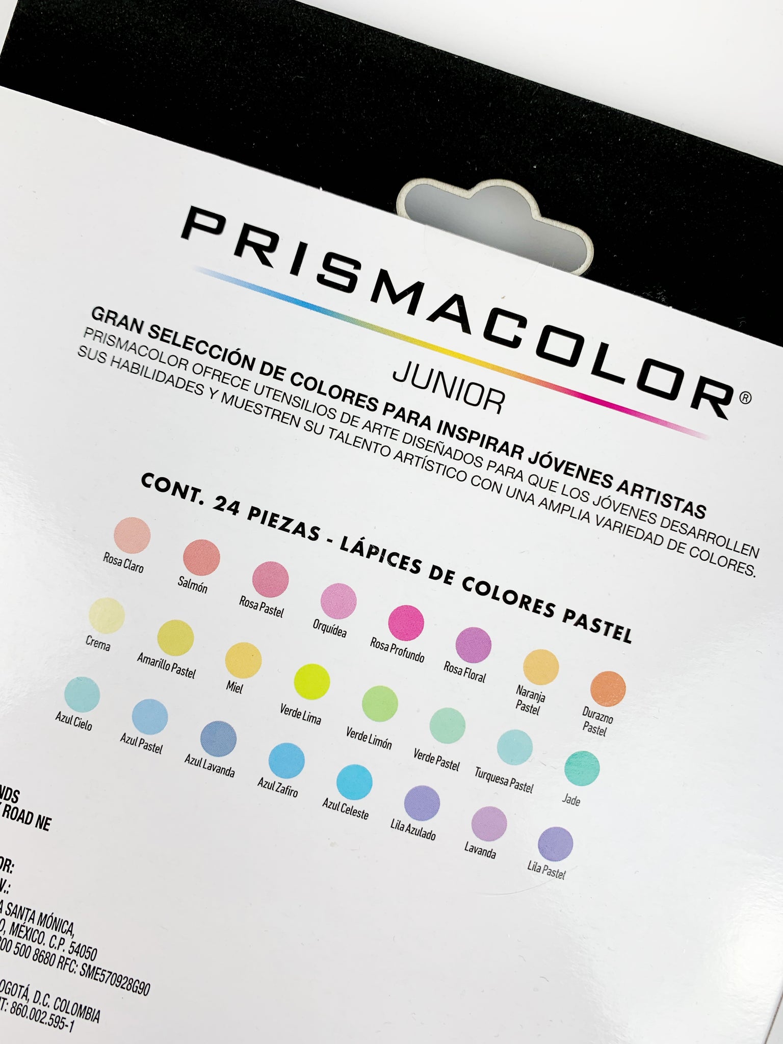 Colores Prismacolor Pasteles 24 – Papelería y Soluciones BG