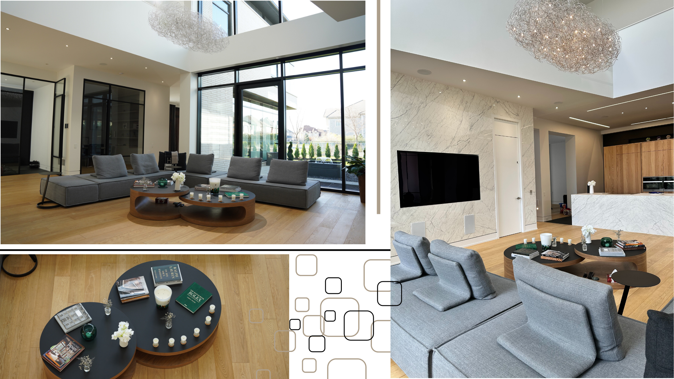 Living room, entrance interior home design ideas and inspiration