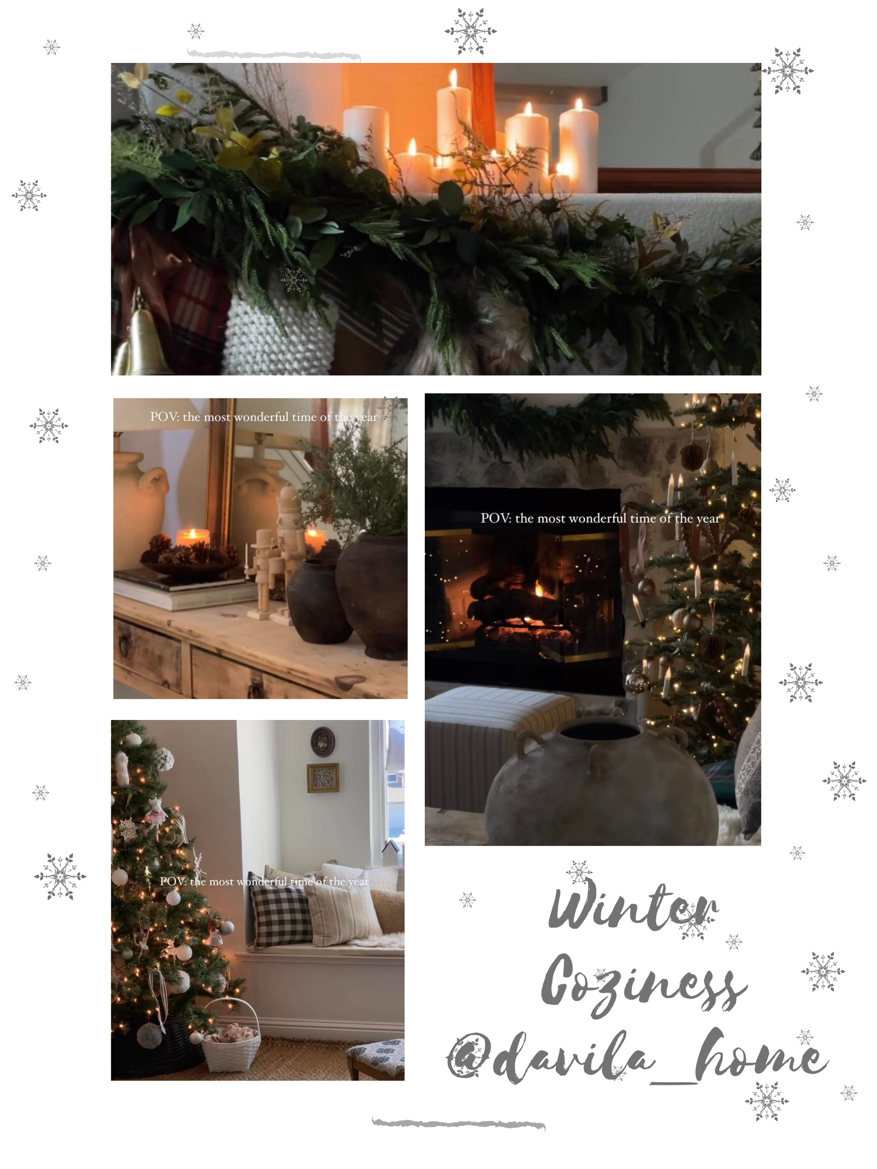 Christmas interior design and decoration