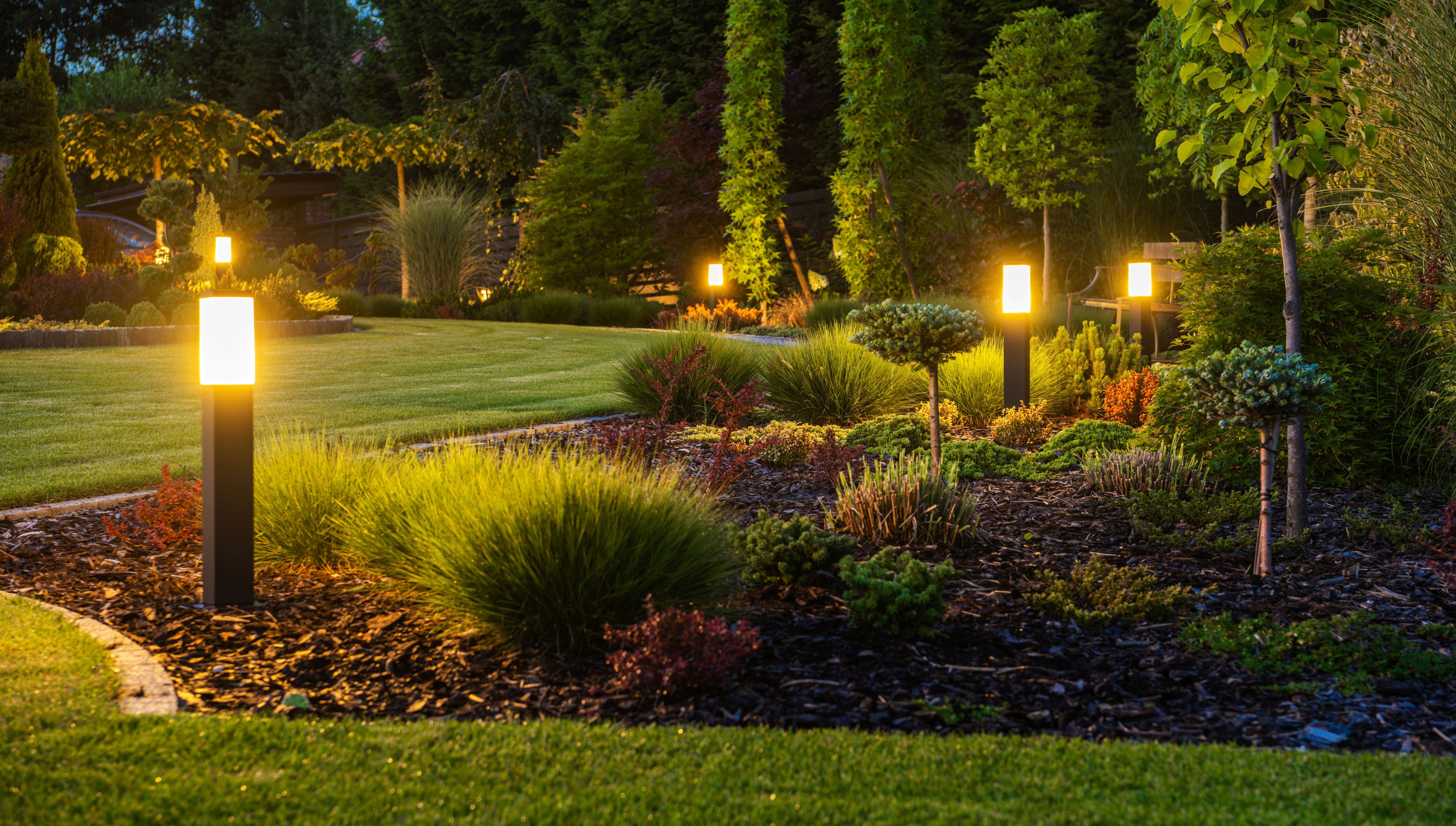 garden lighting, solar lighting backyard lights