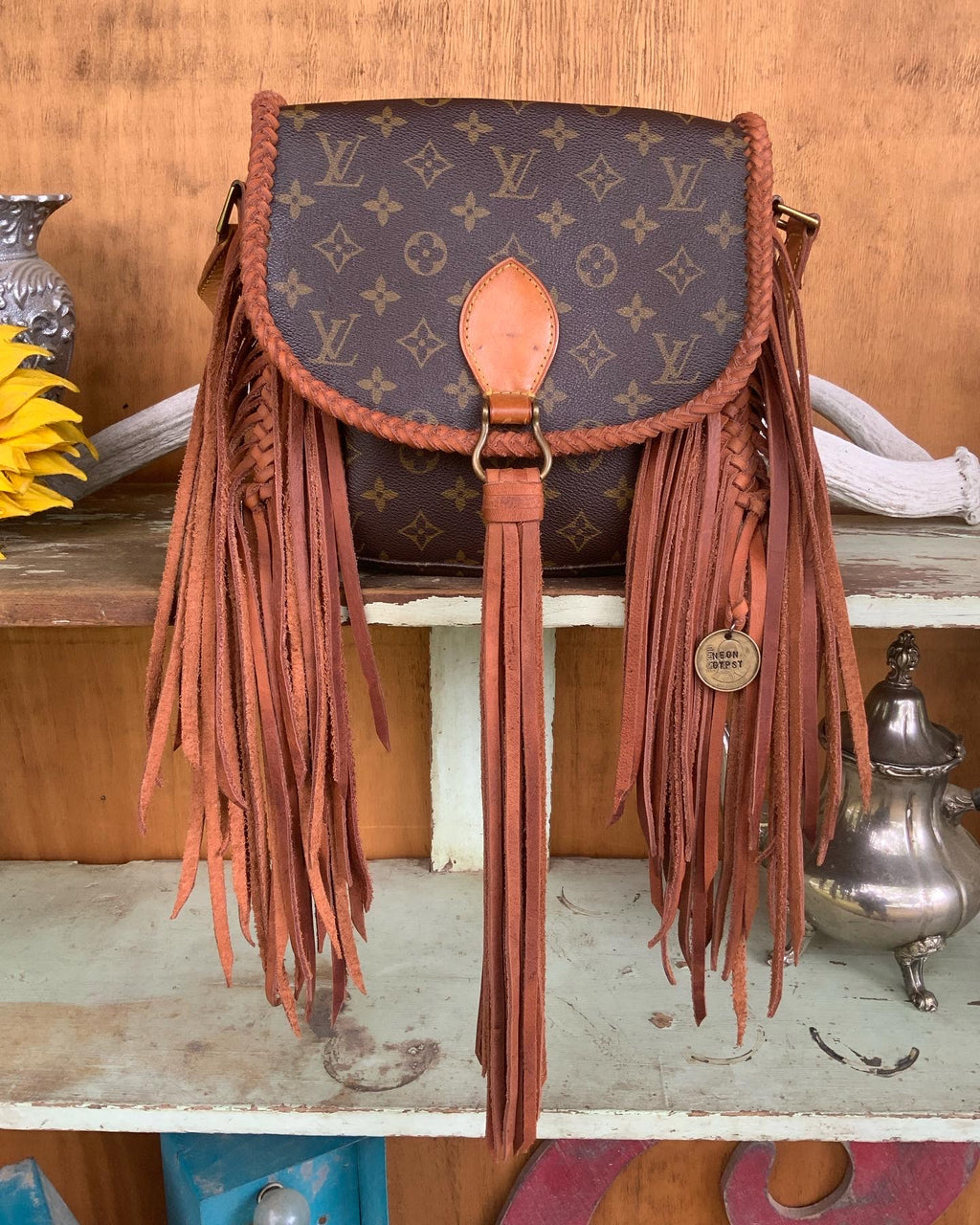 Louis Vuitton, Bags, Louis Vuitton Fringe Saint Cloud Gm