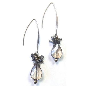 Glass Pendant Dangle Earrings - The Society Marketplace