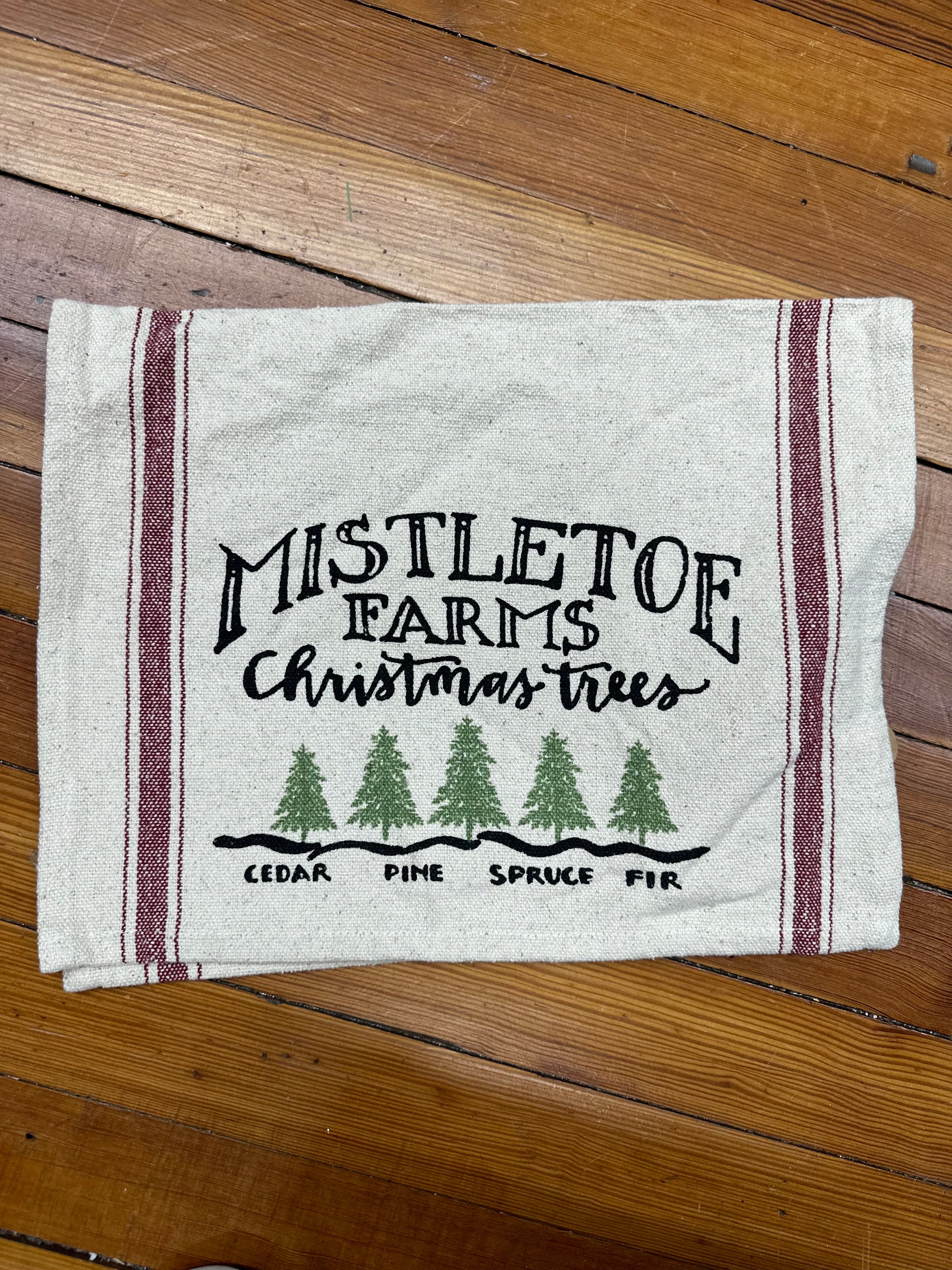 Mistletoe Hand Towel