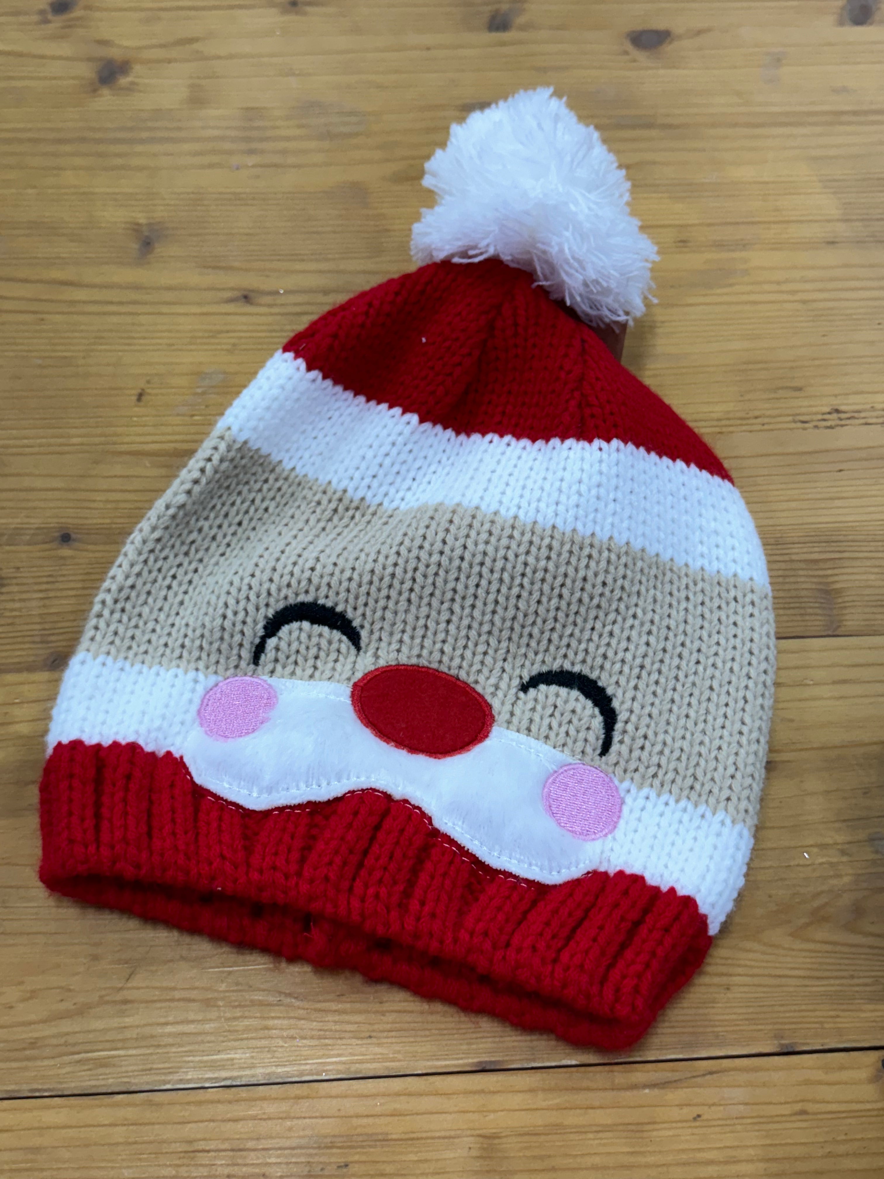 Kids Santa Beanie Hat