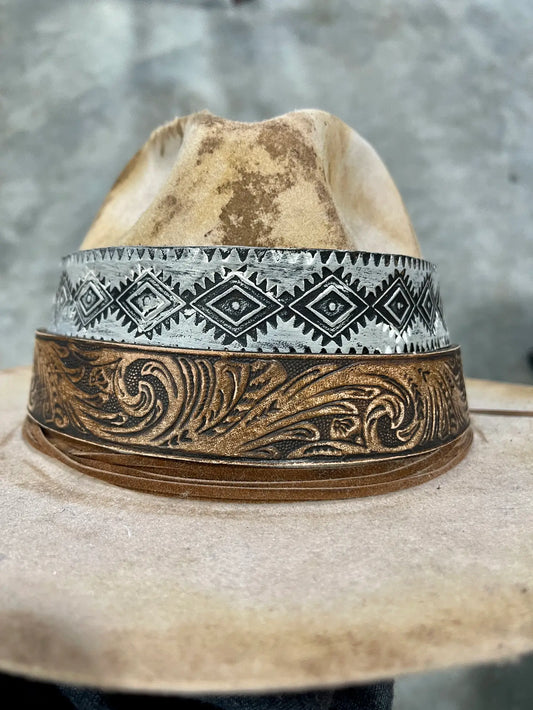 Whip Stitch Leather Cowboy Hat Band – The Society Marketplace