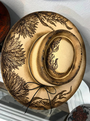 Burnt Rancher In Full Bloom Hat - The Society Marketplace