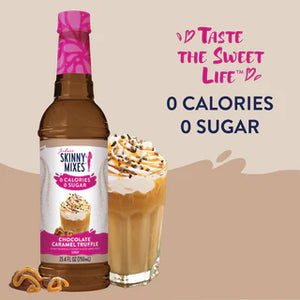 Sugar Free Chocolate Caramel Truffle Syrup - Southern Ledge Pools and Patios - Skinny Syrup Caramel