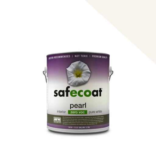 AFM Safecoat All Purpose Exterior Satin, White 5 Gallon Pail 1/Case