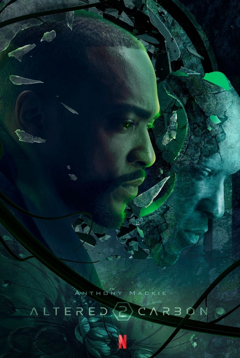Poster: ALTERED CARBON (Anthony Mackie, Netflix) TV SHOW
