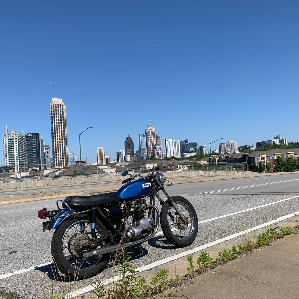 Sam's Triumph Bonneville