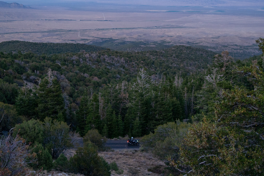 Motorcycle ride to the great basin