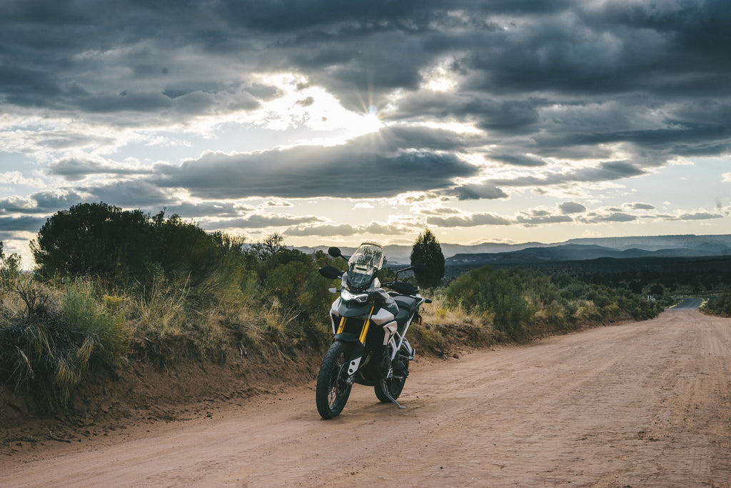 Kodachrome state park - Triumph Tiger 900