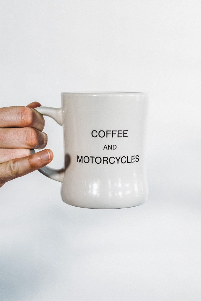 Coffee And Motorcycles Diner Mug Brother Moto