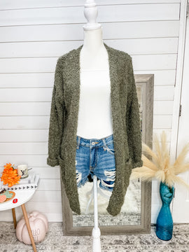 Freehold Cardigan - Olive