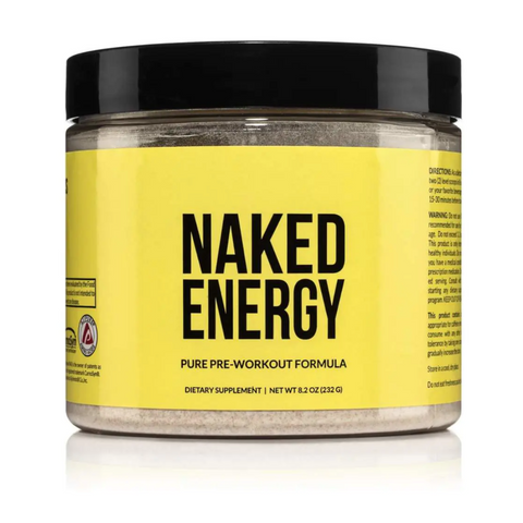 Naked Energy Healthy Pre Workout Powder
