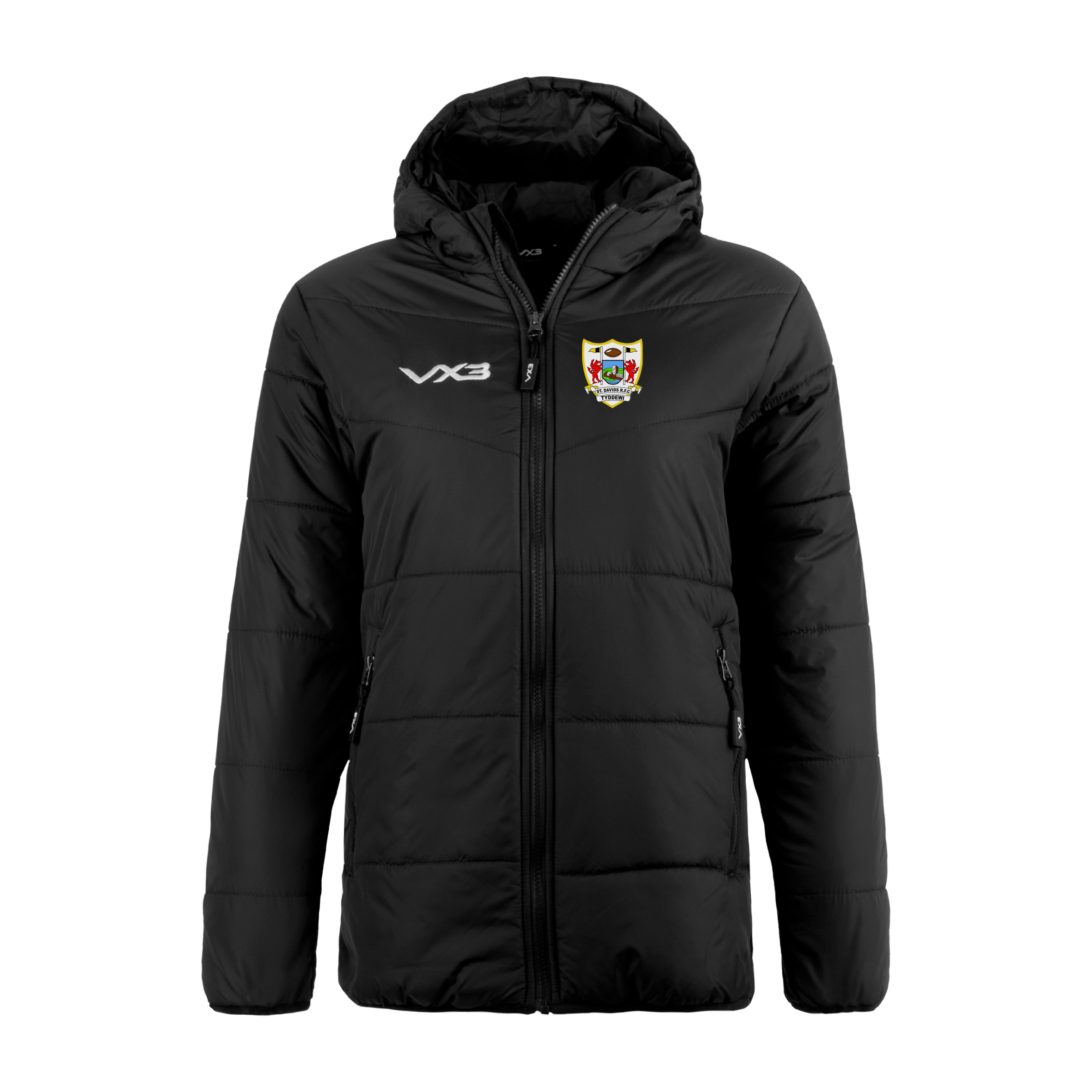 St Davids RFC Lorica Ladies Quilted Jacket – VX3