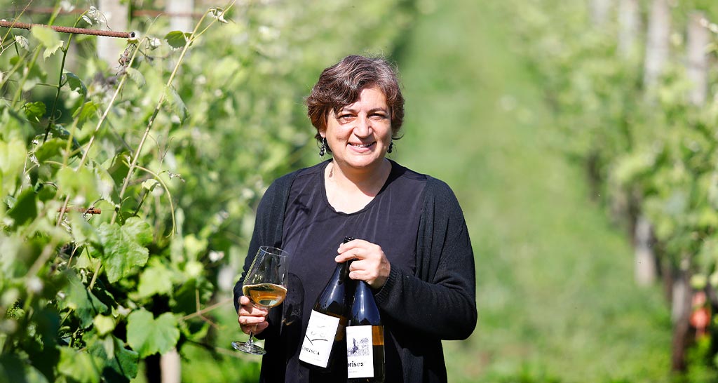 Natalia Rodriguez mujer elaboradora de vino