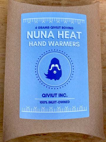 Nuna Heat hand warmer label