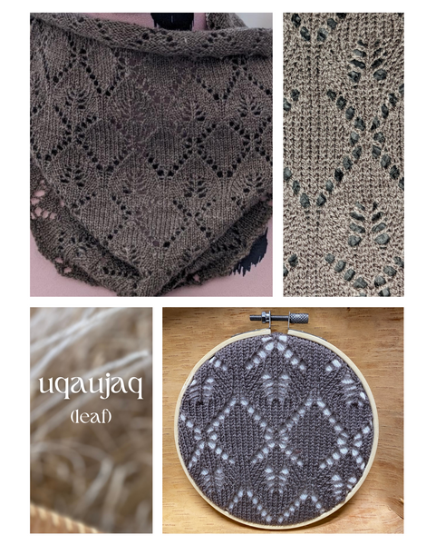 Uqaujaq / Leaf Lace Fabric Pattern