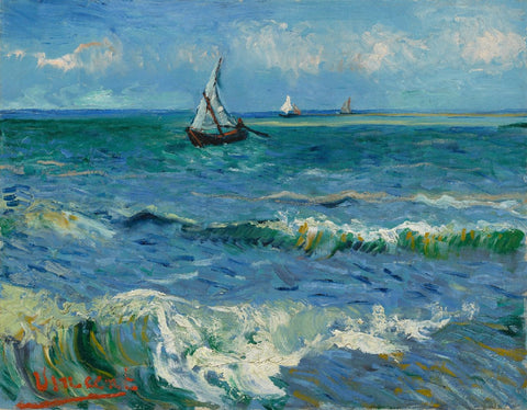 Abstract Seascapes Paintings - Van Gogh's Seascapes