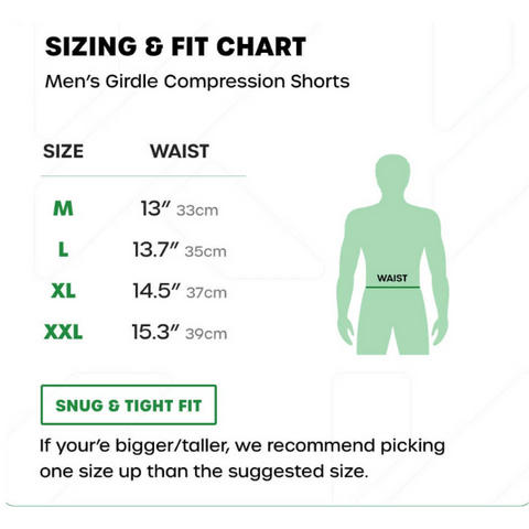 Men's Compression Shorts — Body Slimming Vest