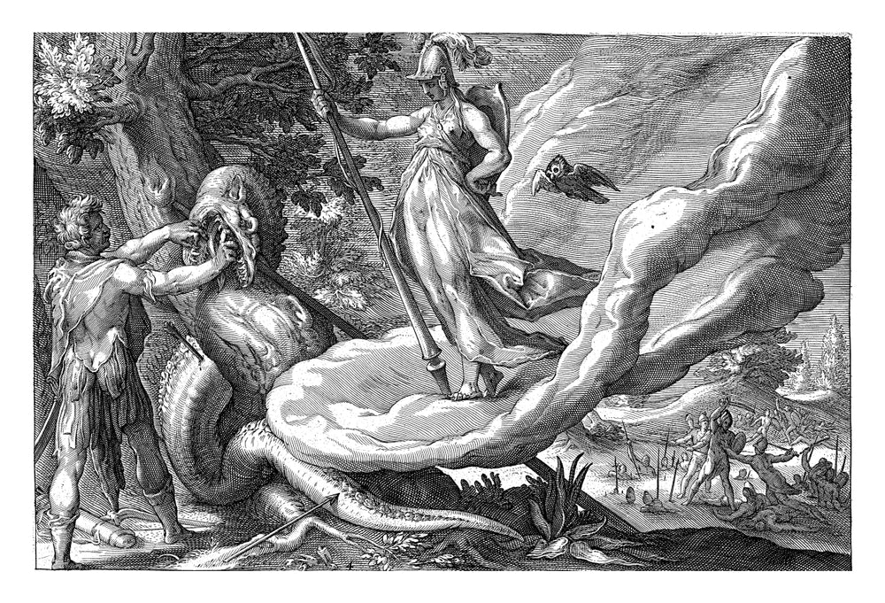 Dragon myths in Greek culture